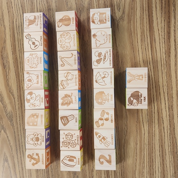 Colorful Alphabet Blocks - Picture 6 of 6